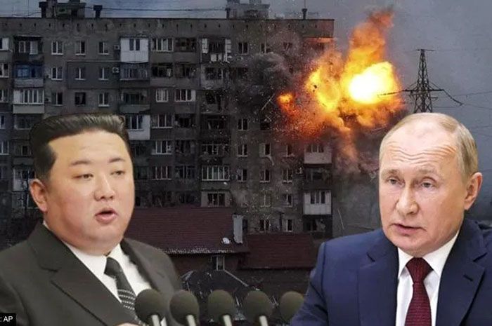 Kim Jong Un dan Vladimir Putin