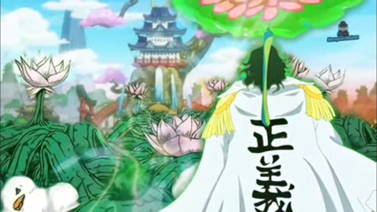 Review One Piece 1053 yang akan menceritakan tujuan Ryokugyu terungkap dan Greenbull minta armada untuk perang.