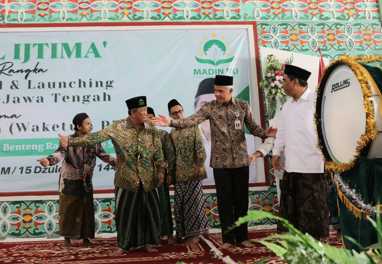Gubernur Jawa Tengah Ganjar Pranowo Setuju NU Ajarkan Antiradikalisme dan Toleransi Sejak Dini