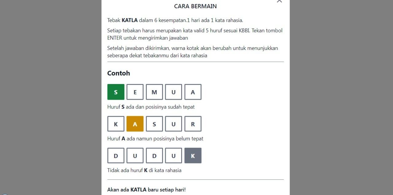 Kunci Jawaban Game Katla Hari Ini 23 Maret 2023.