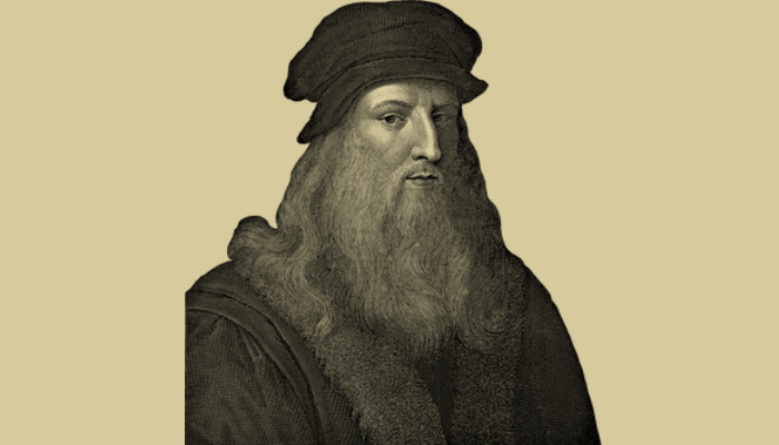 Potret diri Leonardo Da Vinci