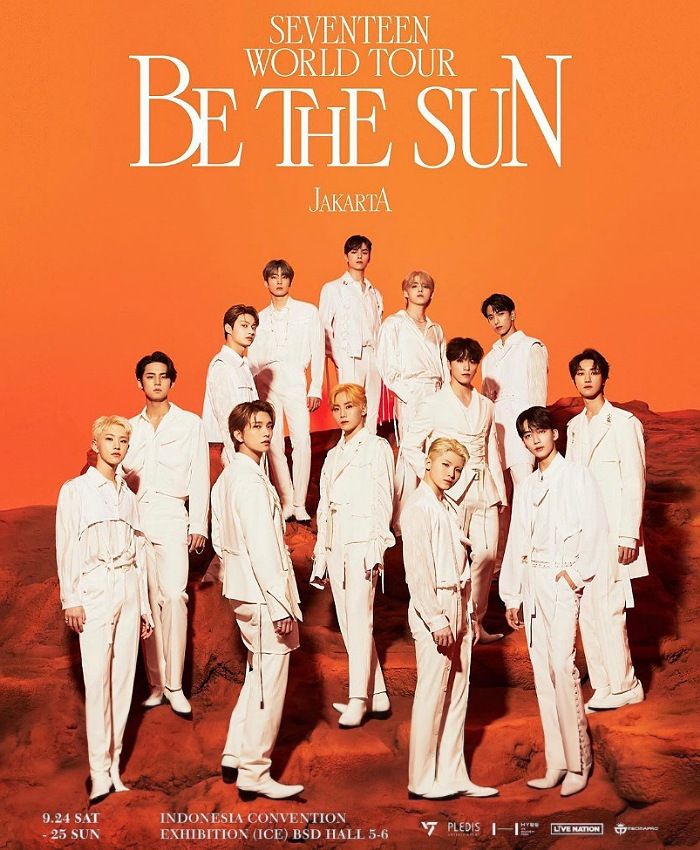 Seventeen World Tour [Be The Sun] / Instagram.com @mecimapro