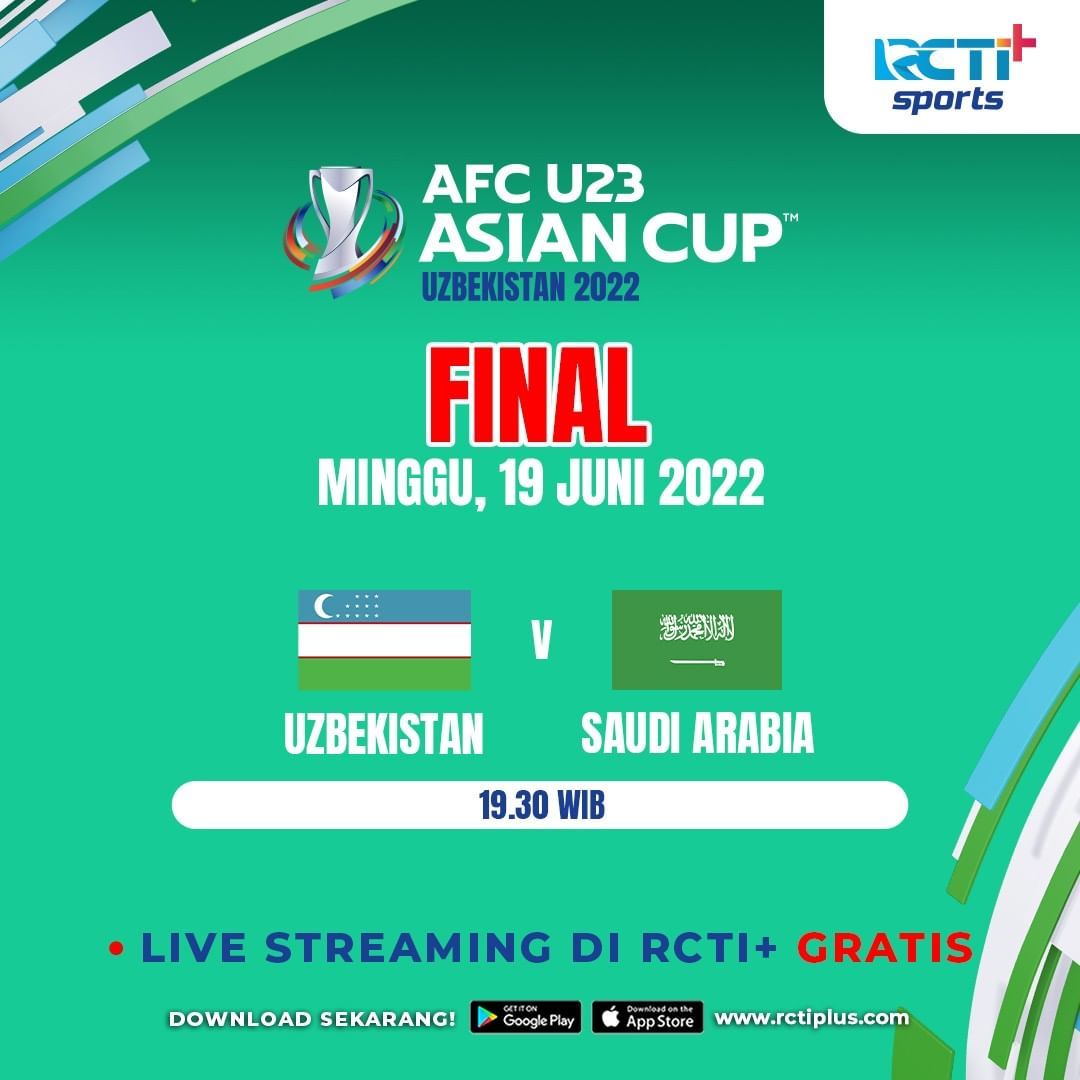 Link Live Streaming Arab Saudi vs Tajikistan di AFC U-23 Asian Cup