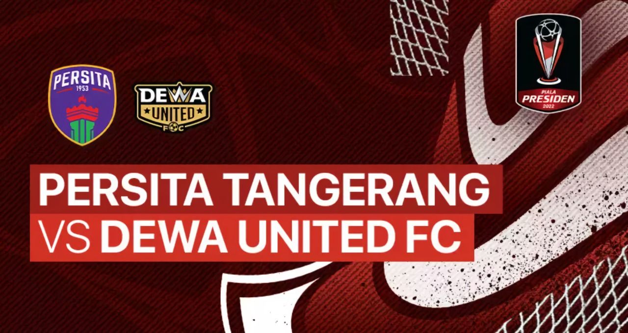 Berikut link live streaming Persita Tangerang vs Dewa United gratis di Vidio dan TV Indosiar.