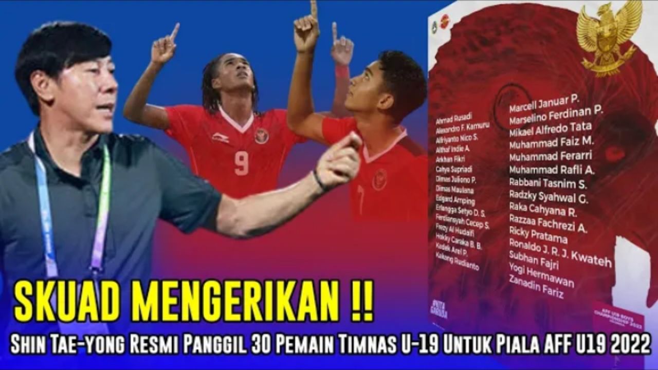 Piala AFF U-19 2022, Shin Tae-yong Targetkan Indonesia Juara: Kami ...