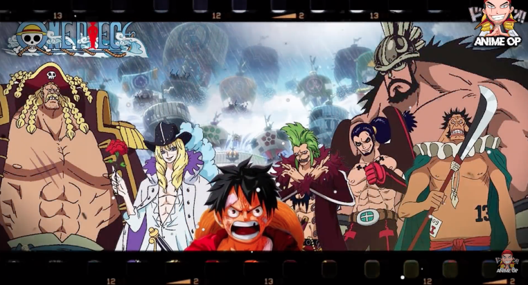 7 kekuatan kapten divisi grand fleet bajak laut topi jerami dalam cerita One Piece. 
