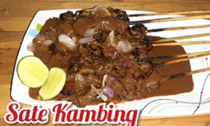 Resep Sate Kambing Bumbu Kacang Untuk Sajian Idul Adha