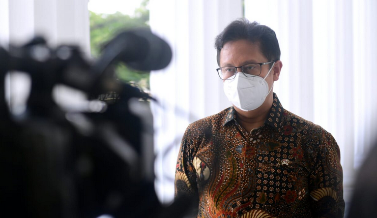 Menteri Kesehatan, Budi Gunadi Sadikin memberikan keterangan pers usai mendampingi Presiden Jokowi menerima kunjungan kehormatan Dirjen WHO Tedros Adhanom Ghebreyesus pada Selasa, 21 Juni 2022. Foto: BPMI Setpres/Muchlis Jr.