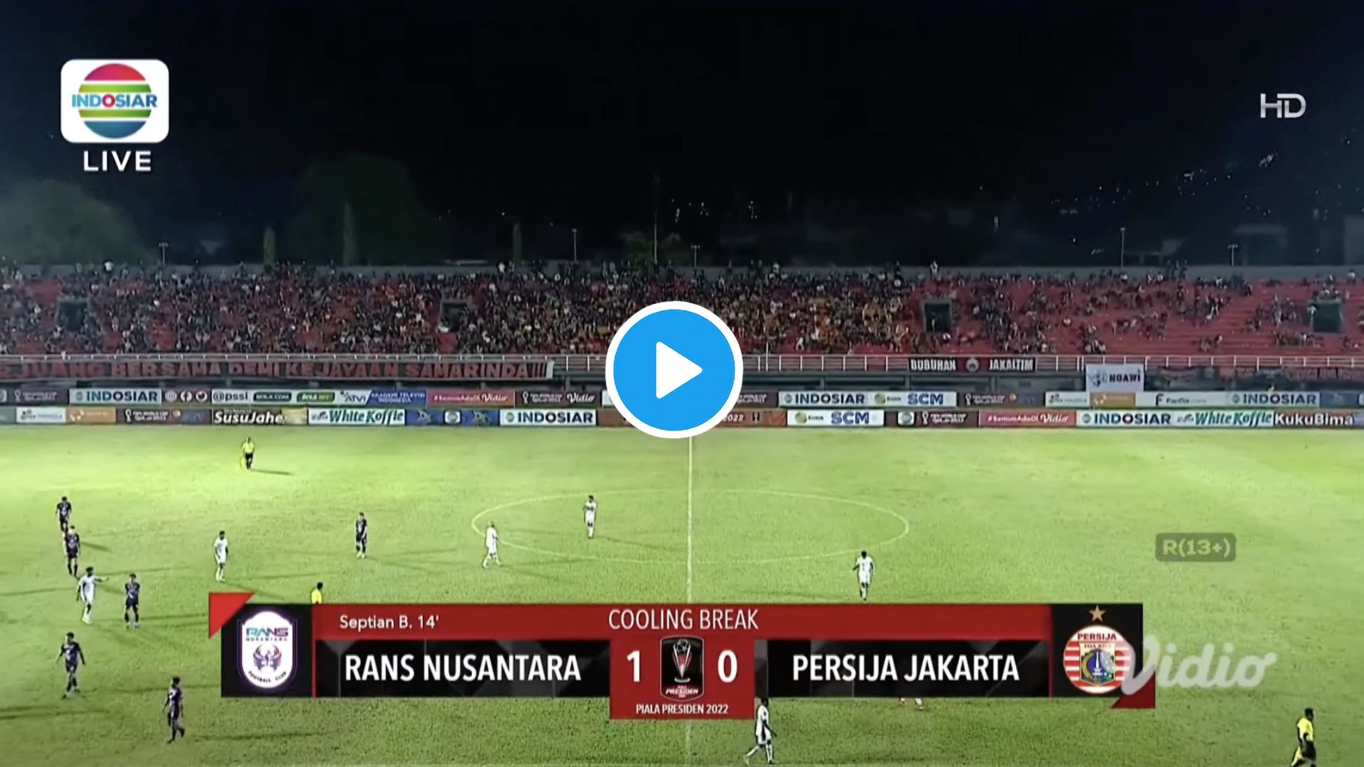 UPDATE HASIL Akhir Skor Rans Nusantara vs Persija Jakarta Malam Ini Rabu 22 Juni 2022: Skor 5 - 1
