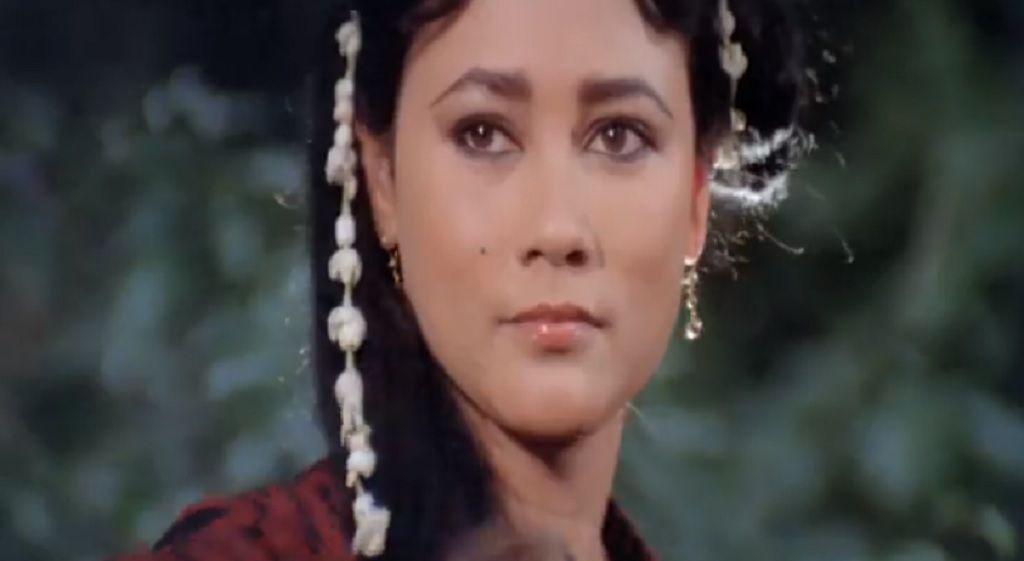 Penampilan Suzanna dalam film Ratu Ilmu Hitam (1981)