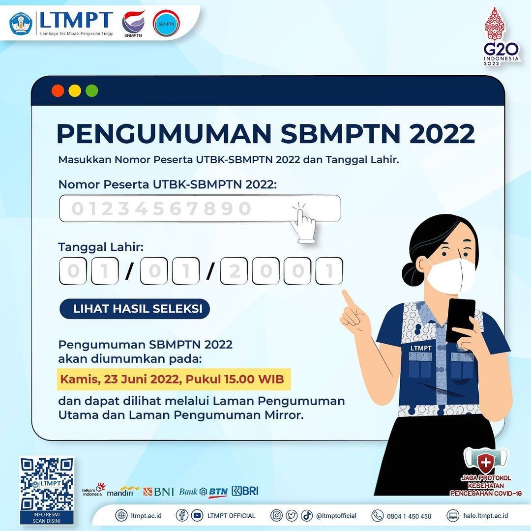 Kenapa HARI INI, Link Pengumuman SBMPTN 2022, 30 Link Mirror Alternatif ltmpt.ac.id Susah Diakses