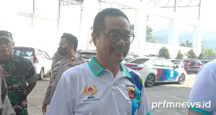 Kepala Dinas Pemuda dan Olahraga (Kadispora) Kabupaten Bandung, Marlan Nirsyamsu.