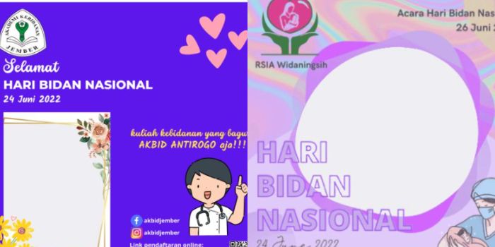 11 Twibbon Hari Jadi Ibi 2022 Bingkai Foto Aesthetic Untuk Rayakan Ulang Tahun Ikatan Bidan 9237