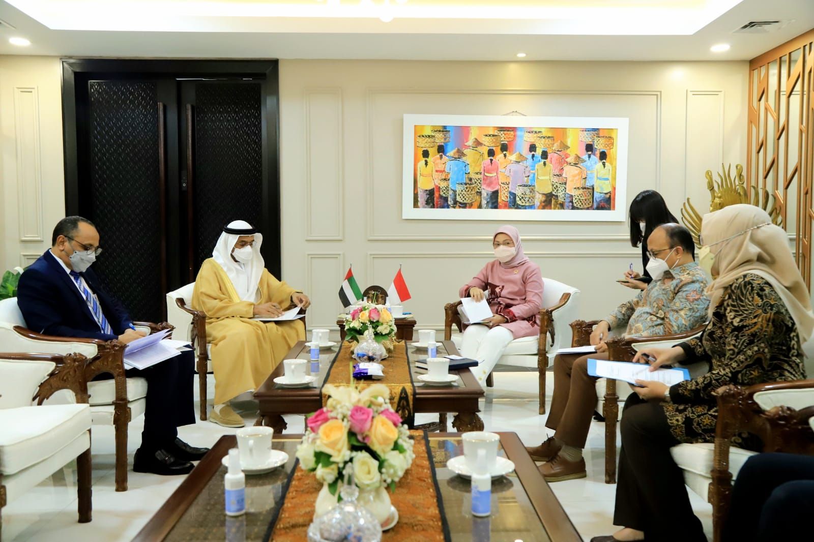 Menaker terima Dubes Uni Emirat Arab