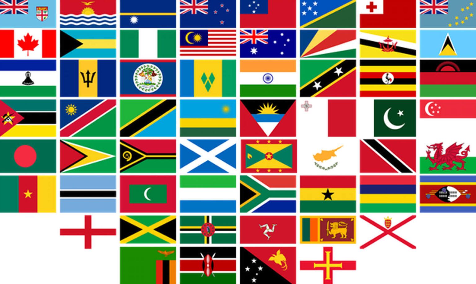 Inilah daftar 72 negara yang berpartisiPasi dalam Commonwealth Games 2022.