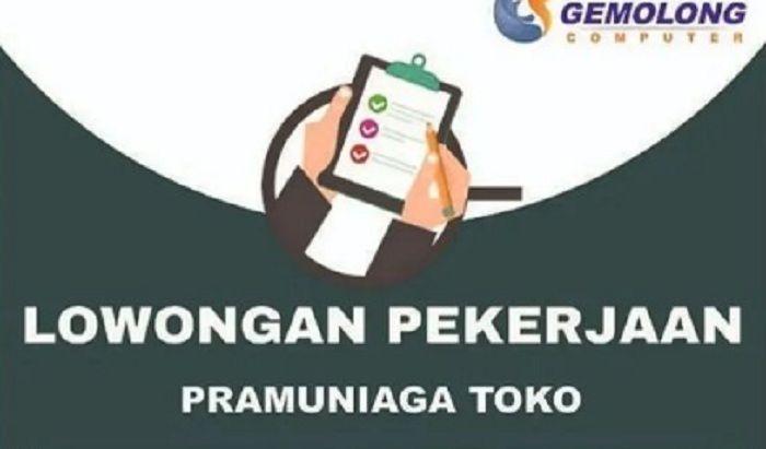 Loker Karanganyar 2022: Lowongan Kerja Pramuniaga Toko Computer Lulusan ...