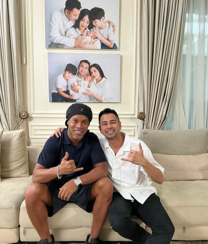 Ronaldinho dan Raffi Ahmad