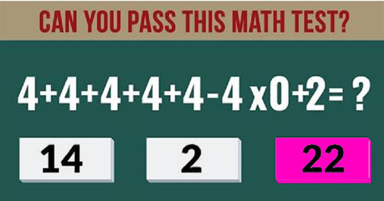 Anda memang pintar, jika bisa mengikuti tes kecerdasan kali ini yang akan menyediakan sebuah soal matematika rumit. 