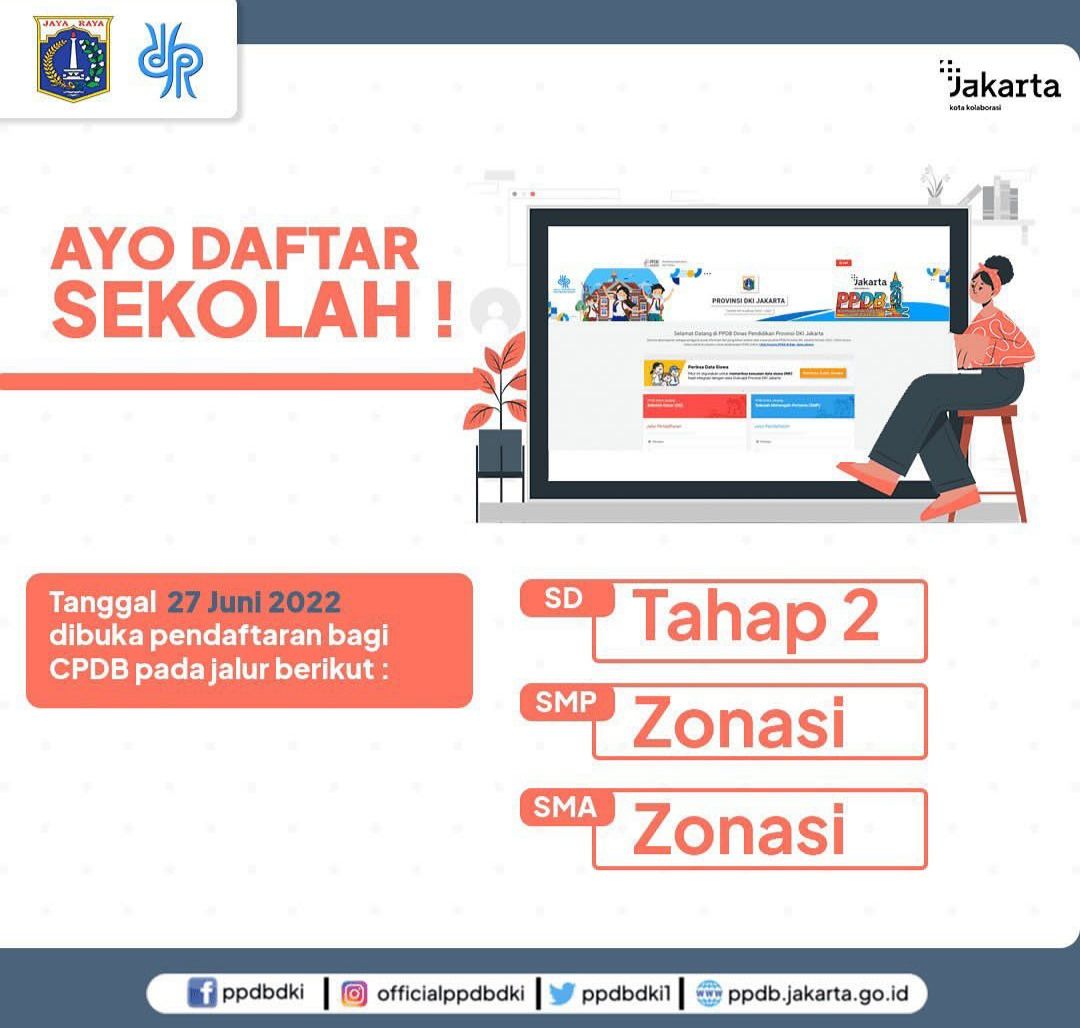 PPDB Jakarta 2022 SMP Dan SMA Jalur Zonasi Dibuka, Ini Jadwal, Syarat ...