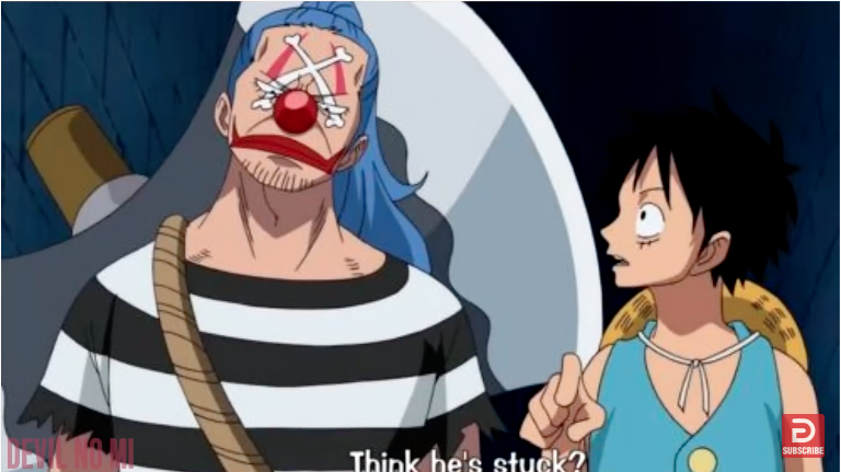 One Piece 1054 mengenai selain Luffy, ternyata Buggy memiliki kekuatan mengerikan yang pernah disinggung Mihawk.