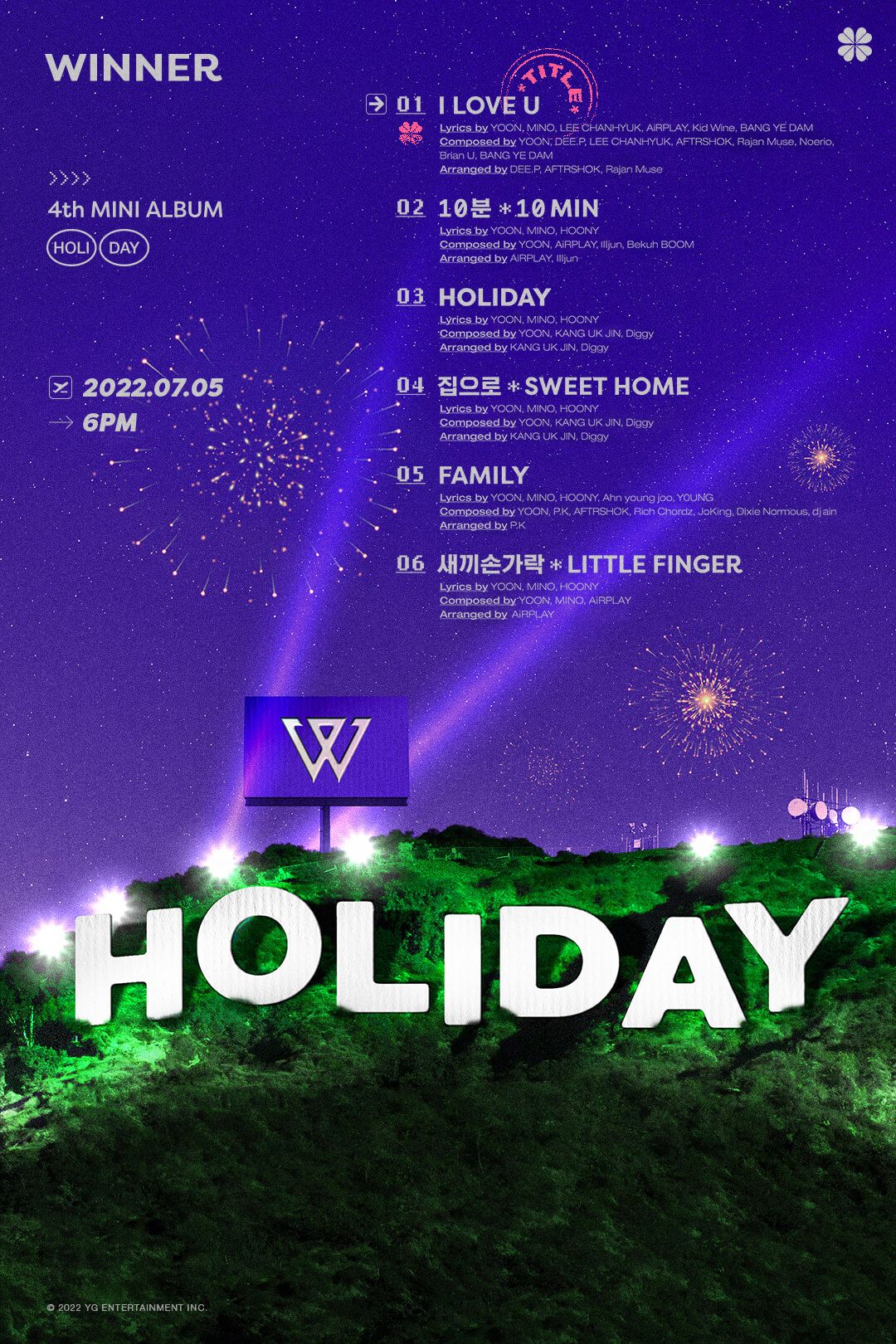 Hiatus dari TREASURE, Bang Yedam Kreditkan Jadi Produser Lagu Utama Album WINNER 'HOLIDAY'