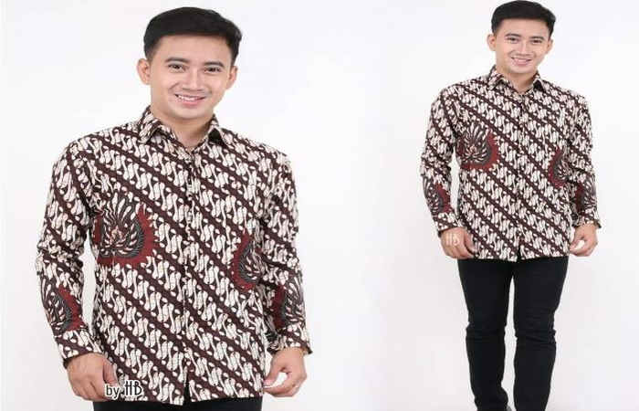 Model Baju Batik solo modern pria