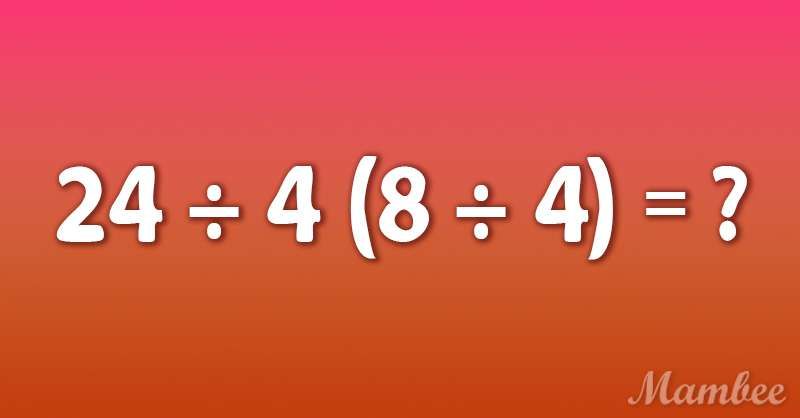 Tes IQ: Hanya orang jenius yang bisa menjawab soal persamaan matematika berikut ini./Mambee