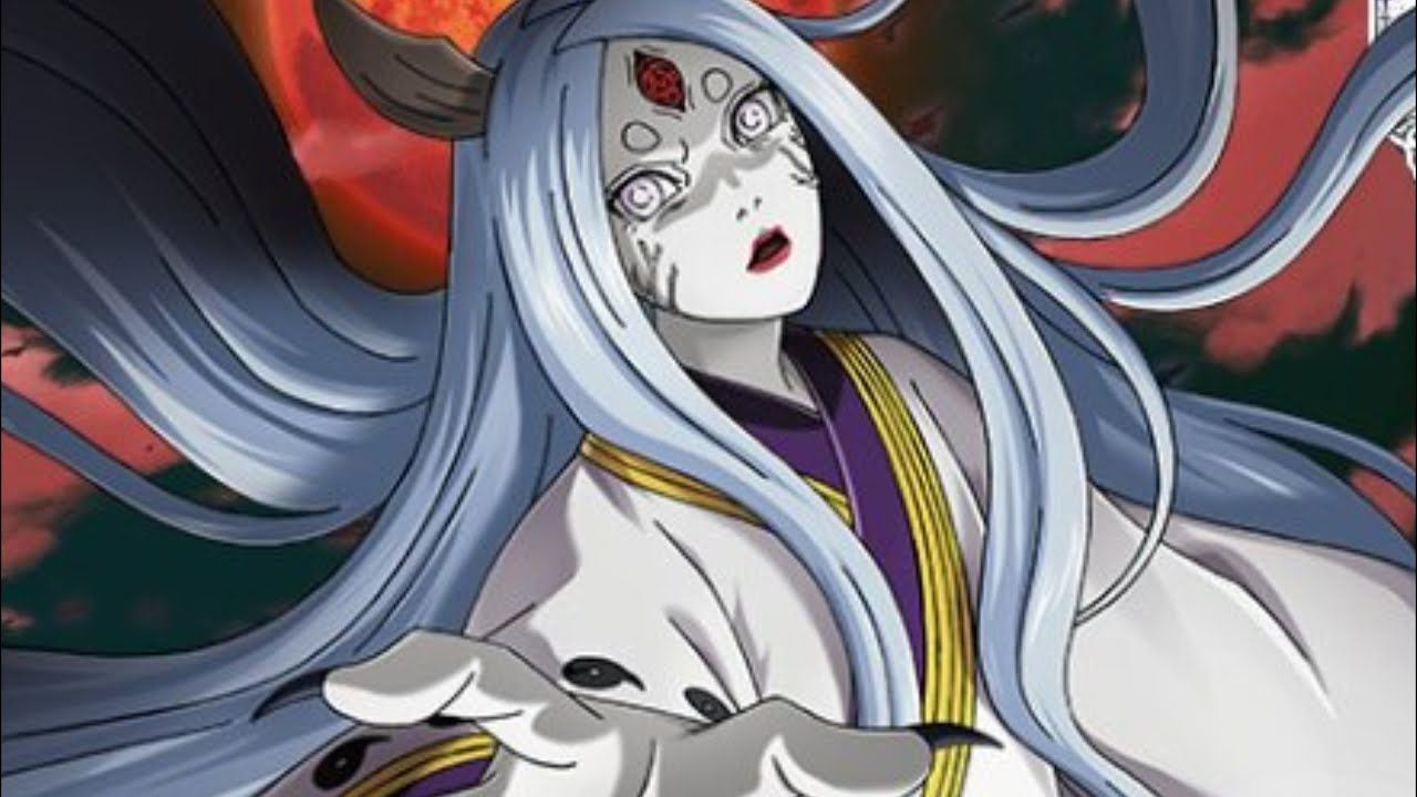 Kaguya merupakan sosok pengenalan Otsutsuki pertama diperlihatkan dalam seri Naruto Shippuden , ia dijuluki dewi kelinci dan merupakan ibu dari Hagoromo dan Hamura.