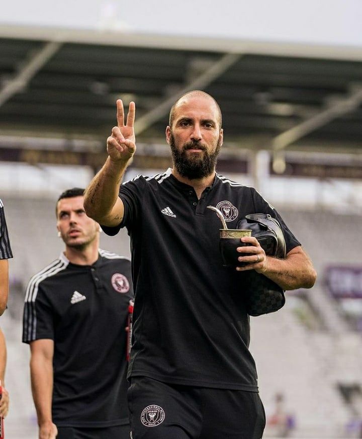 Gonzalo Higuain Sekarang bermain di liga Amerika Serikat di Miami