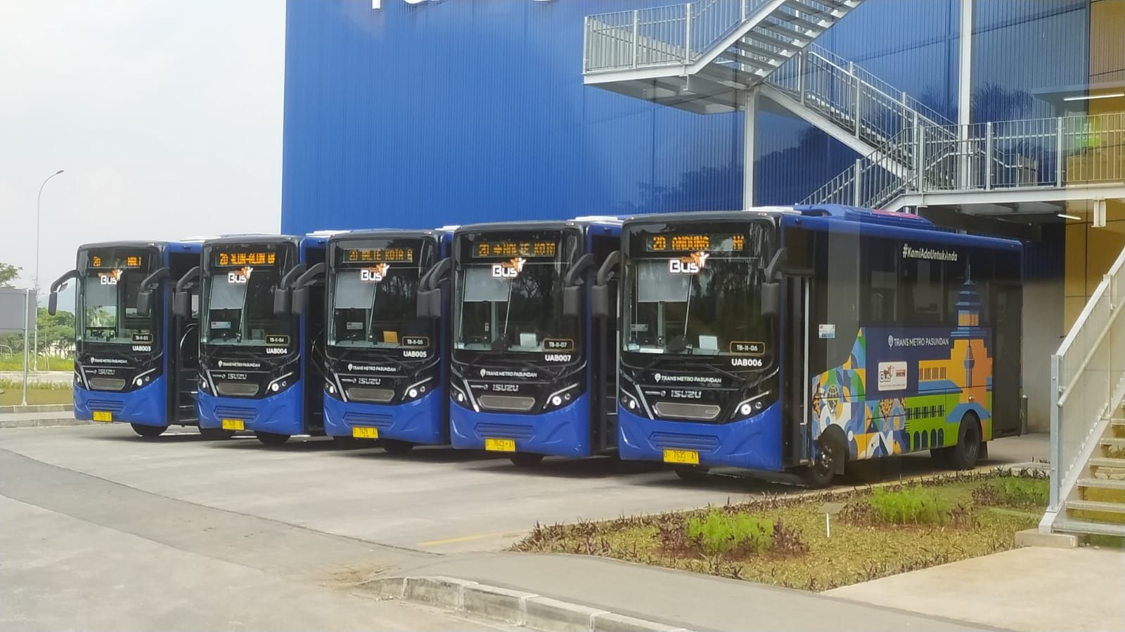 TMP Kota Bandung Hari Ini Terdapat Perubahan Rute Sementara Imbas Demo ...