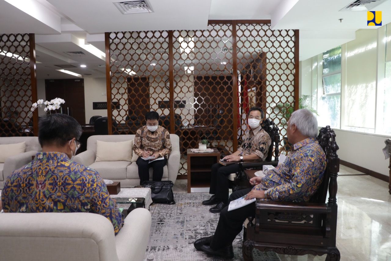 menteri PUPR terima JICA