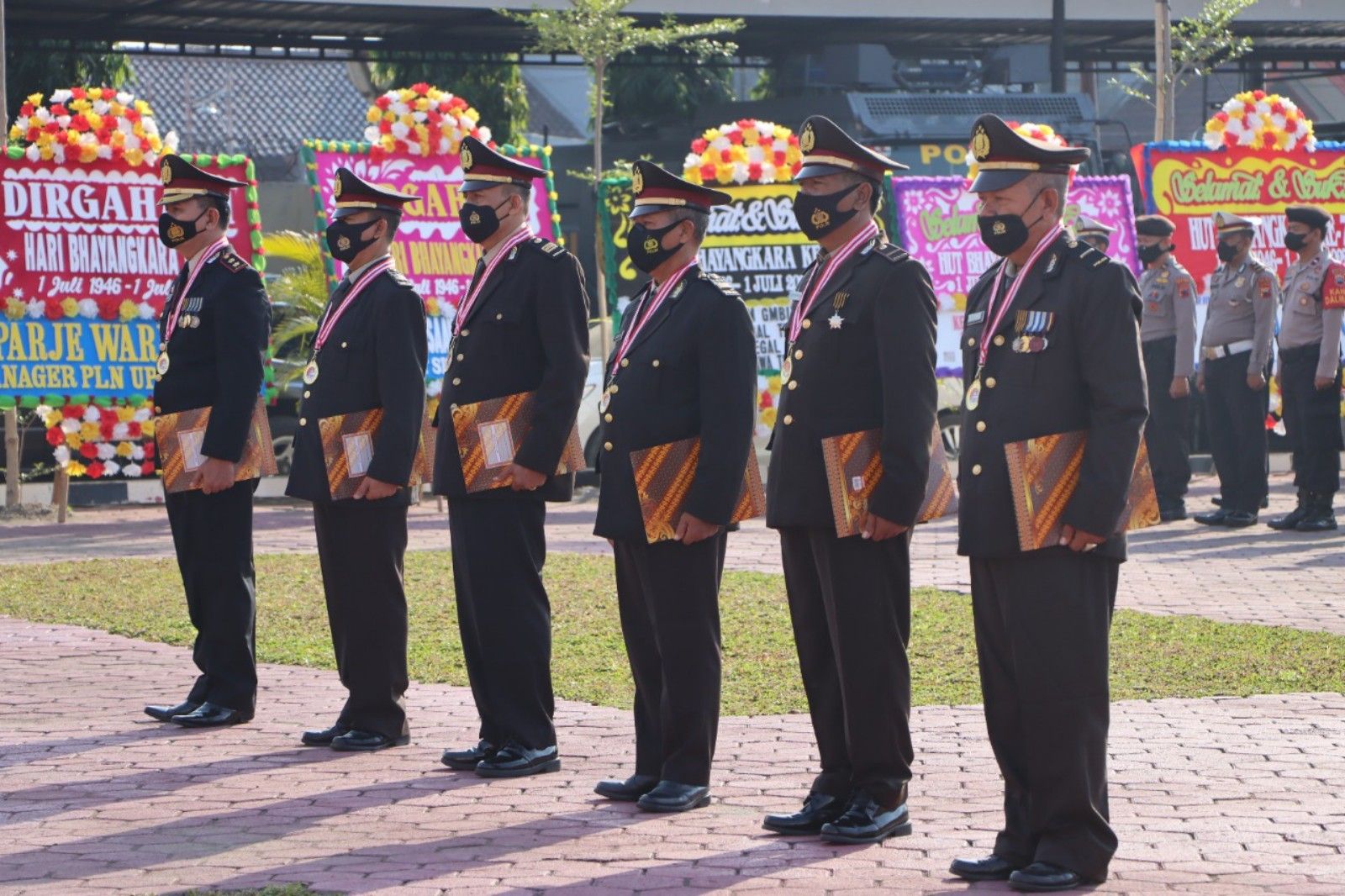 Diperingatan Hari Bhayangkara 31 Personel Polres Tegal Kota