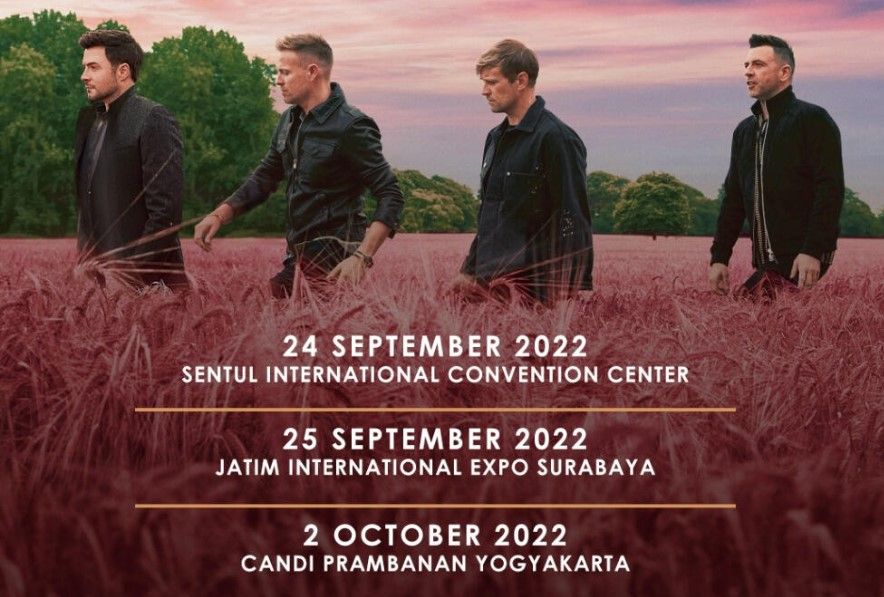 Berikut harga dan cara beli tiket konser Westlife Sentul, Yogyakarta, dan Surabaya.