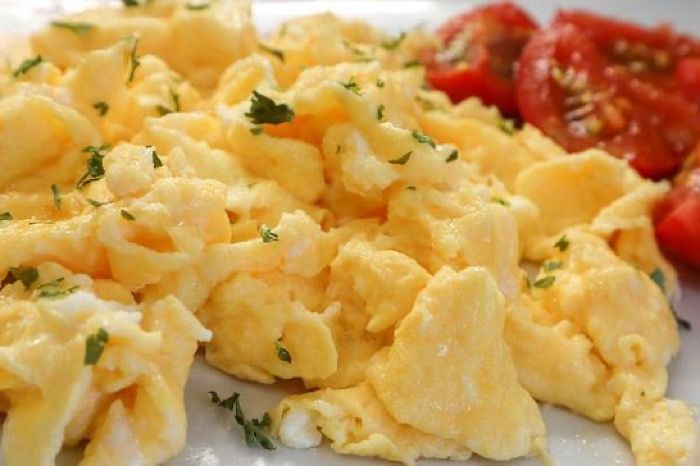 Ilustrasi masakan dari telur.