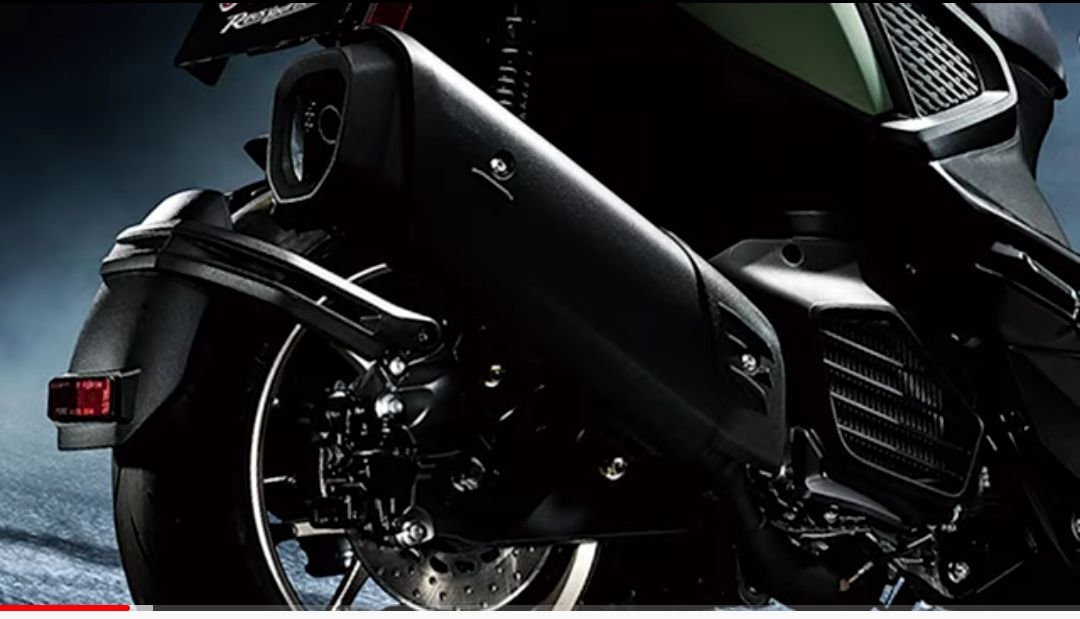Tampilan belakang Yamaha X-Force 2023