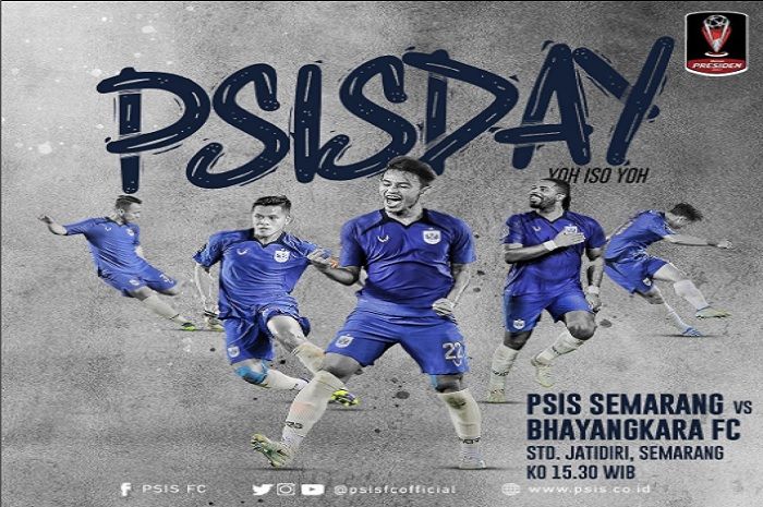 Link live streaming PSIS Semarang vs Bhayangkara FC di perempat final Piala Presiden 2022 hari ini, 3 Juli 2022, serta prediksi dan H2H.