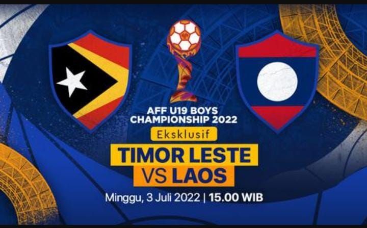 SEDANG TAYANG! Link Live Streaming Timor Leste Hadapi Laos Piala AFF U ...