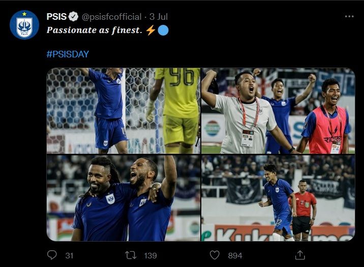 PSIS Semarang berhasil menyingkirkan Bhayangkara FC di perempat final Piala Presiden 2022 melalui adu penalti