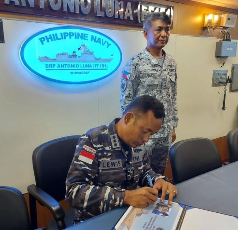 Seaman Brotherhood, Dansatgas Rimpac TNI AL Kunjungi Kapal Perang Negara Sahabat Peserta Rimpac