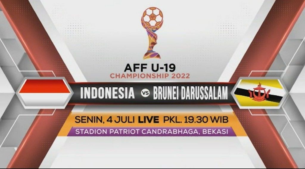 Jadwal Acara Indosiar 4 Juli 2022 Saksikan Live Timnas Indonesia U 19 Vs Brunei Darussalam Hari 