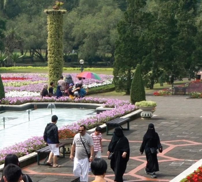 Taman Bunga Nusantara Bogor, padahal aslinya berlokasi di Kabupaten Cianjur. Lantas mengapa tempat wisata ini disebut Taman Bunga Nusantara Bogor?