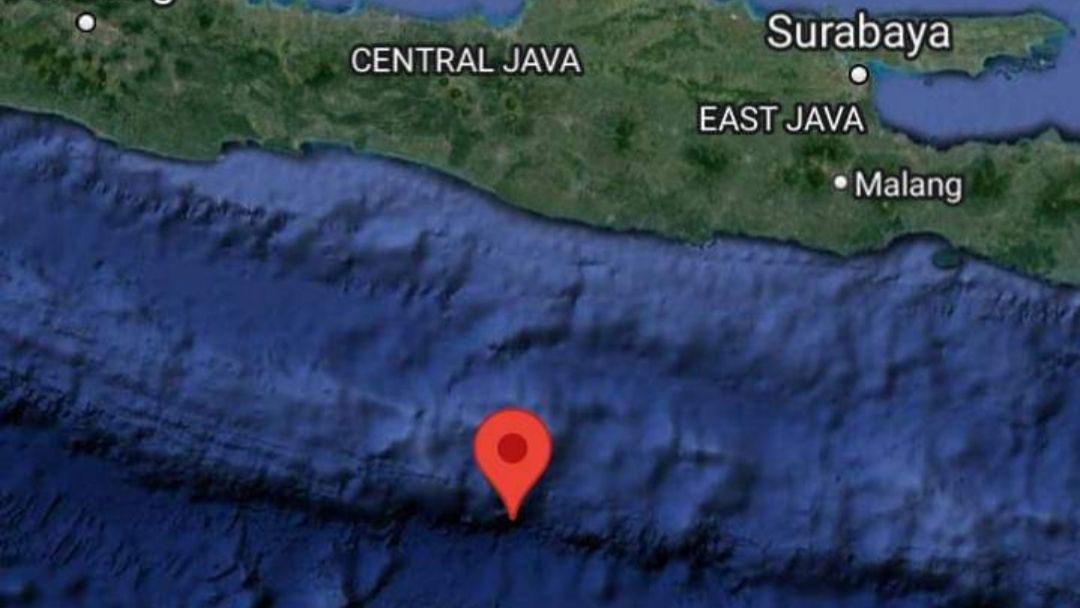 Peta Lokasi Pacitan Jawa Timur 