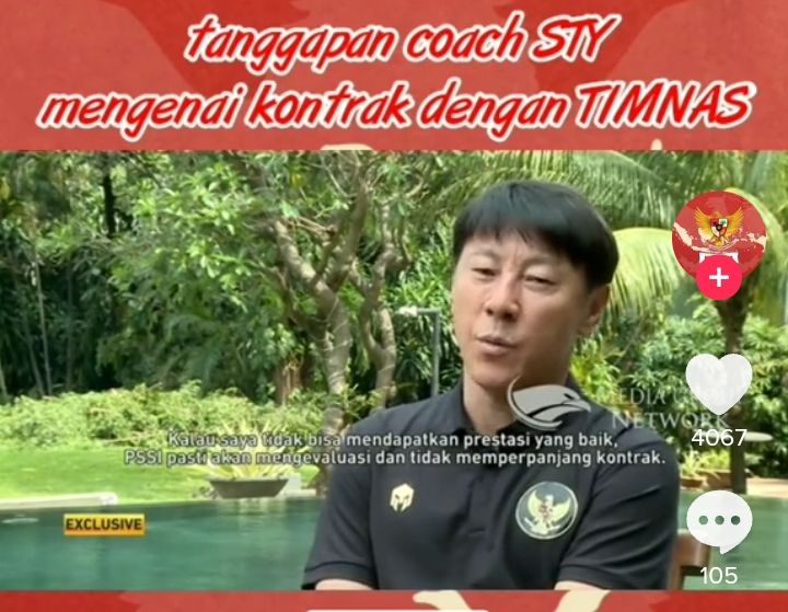 Shin Tae Yong Ngaku Siap Mundur Jadi Pelatih Timnas, Jika Tak Berprestasi di Indonesia