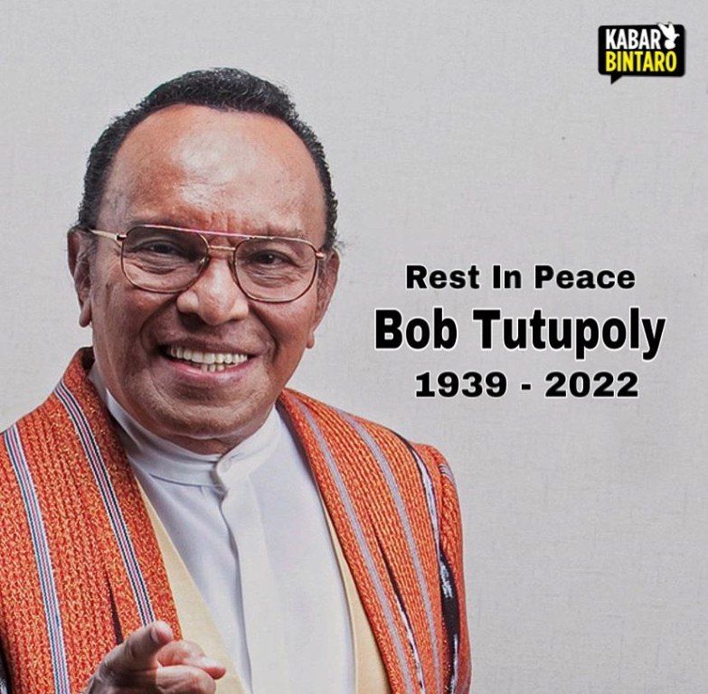 Pelantun Widuri, Bob Tutupoly, meninggal dunia.//Foto: Instagram