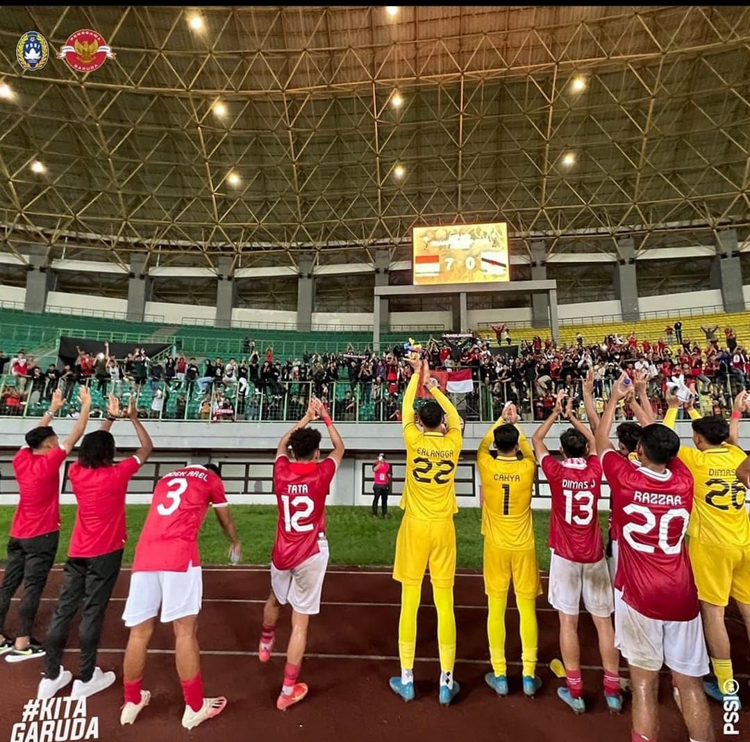 Klasemen Sementara Grup A Piala AFF U19, Usai Timnas Indonesia Bantai Brunei, Simak Selengkapnya