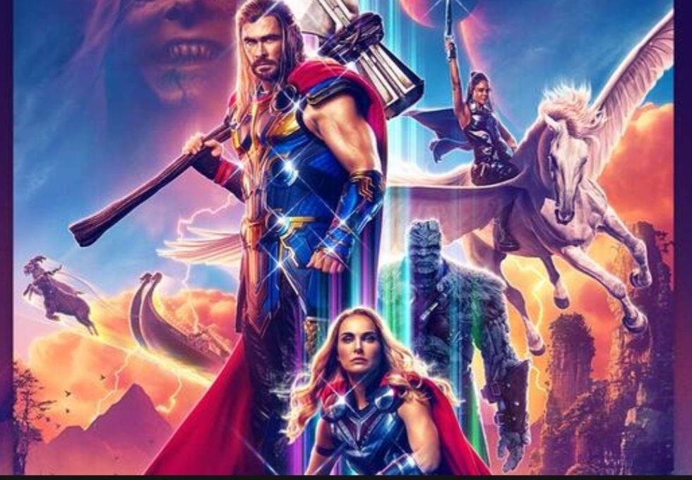 Film Thor: Love and Thunder. 