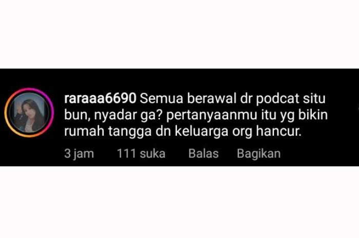 Komentar netizen di akun Instagram Maia Estianty.