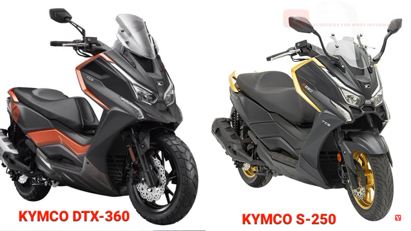 Kymco S250 dan Kymko DTX 360