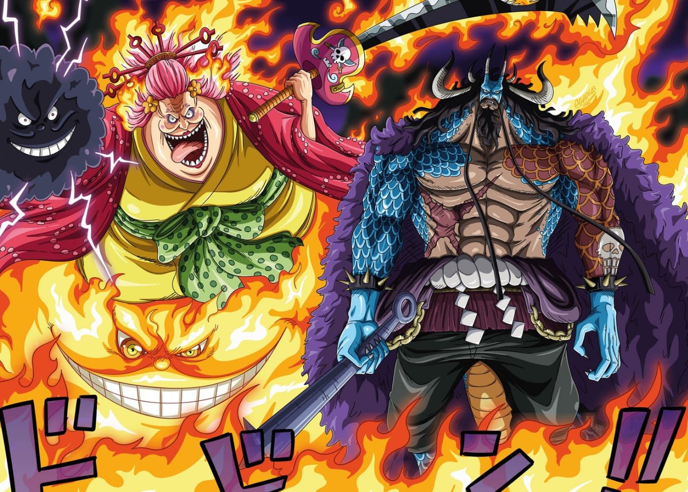 Spoiler One Piece 1054 Bukan Tewas Big Mom Dan Kaido Masuk Mode Awakening Demi Balas Dendam 