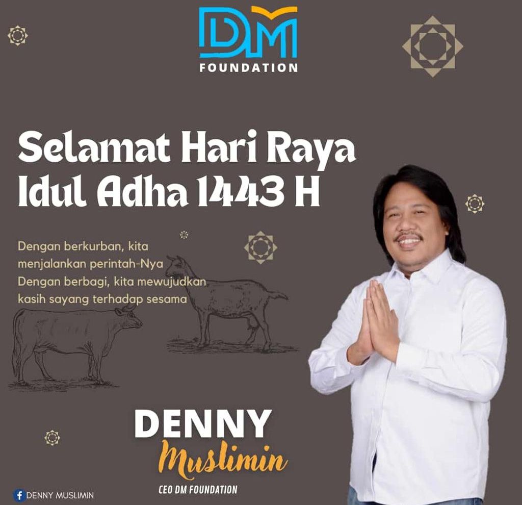 Denny Muslimin pendiri DM_Foundation